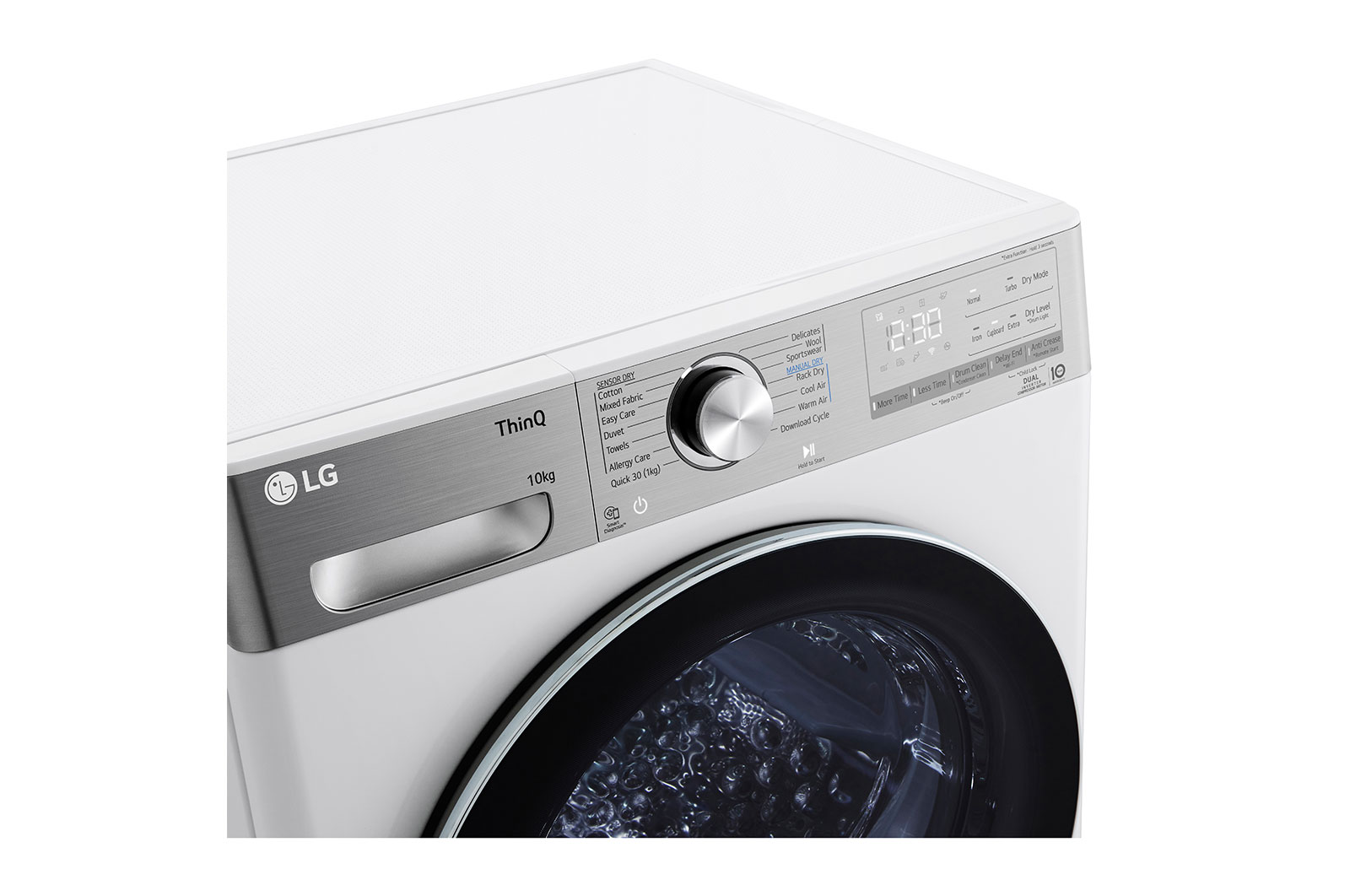 LG 10kg Series 10 Heat Pump Dryer - 9 Star, DVH10-10W