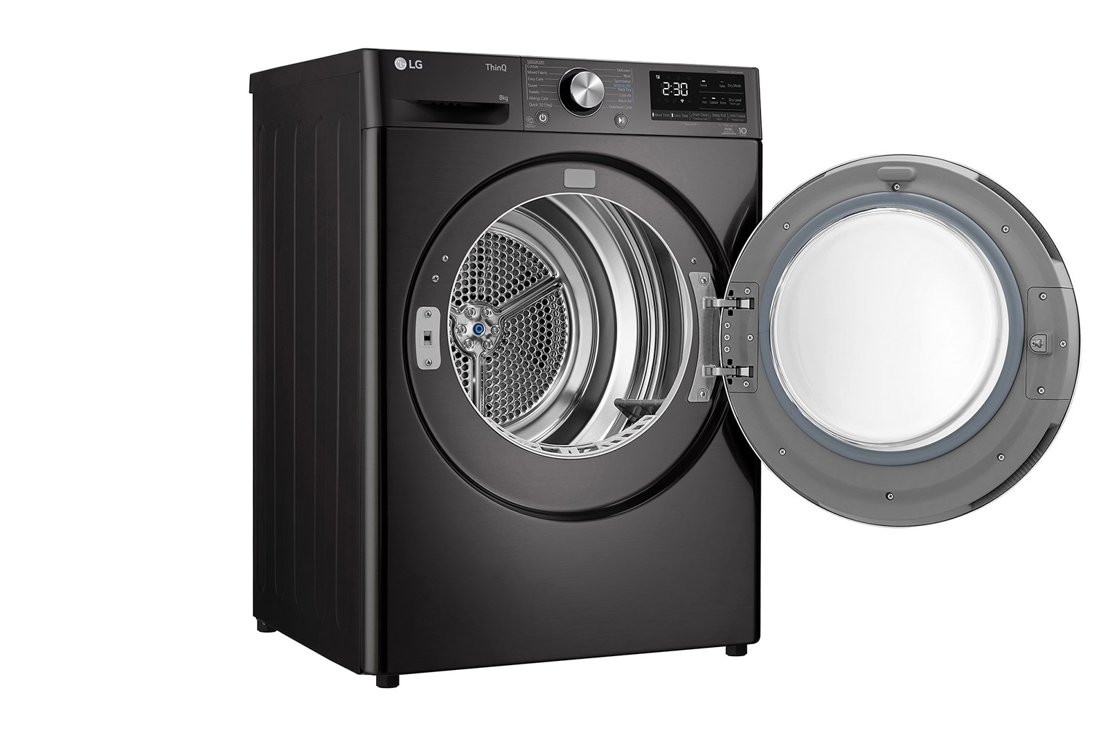 LG 8kg Series 9 Heat Pump Dryer with Auto Cleaning Condenser, DVH9-08B