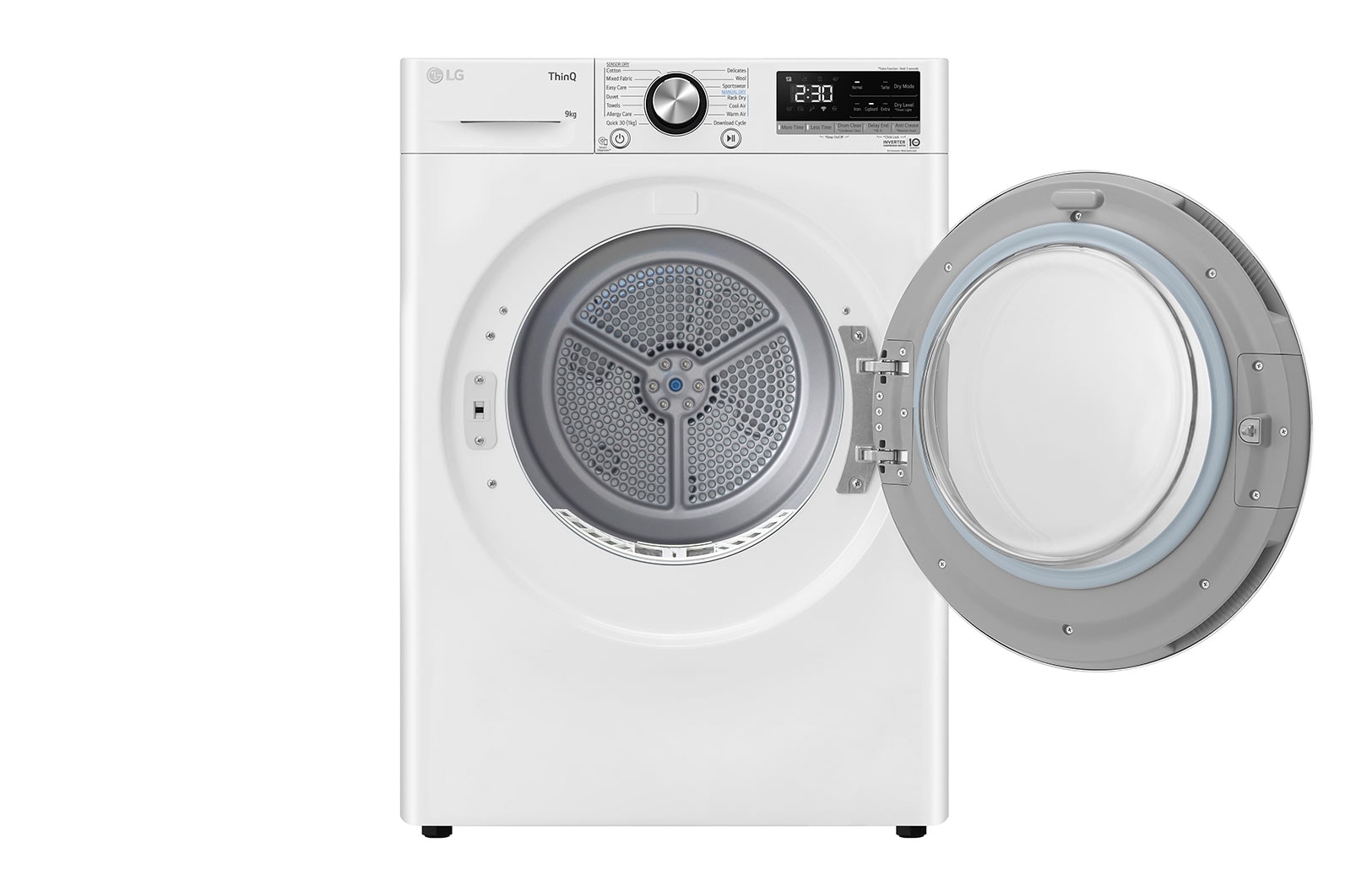 LG 9kg Series 9 Heat Pump Dryer with Auto Cleaning Condenser, DVH9-09W