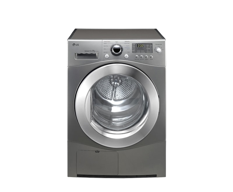 LG 8kg Condenser Dryer in Stone Silver Finish, TD-C8035E