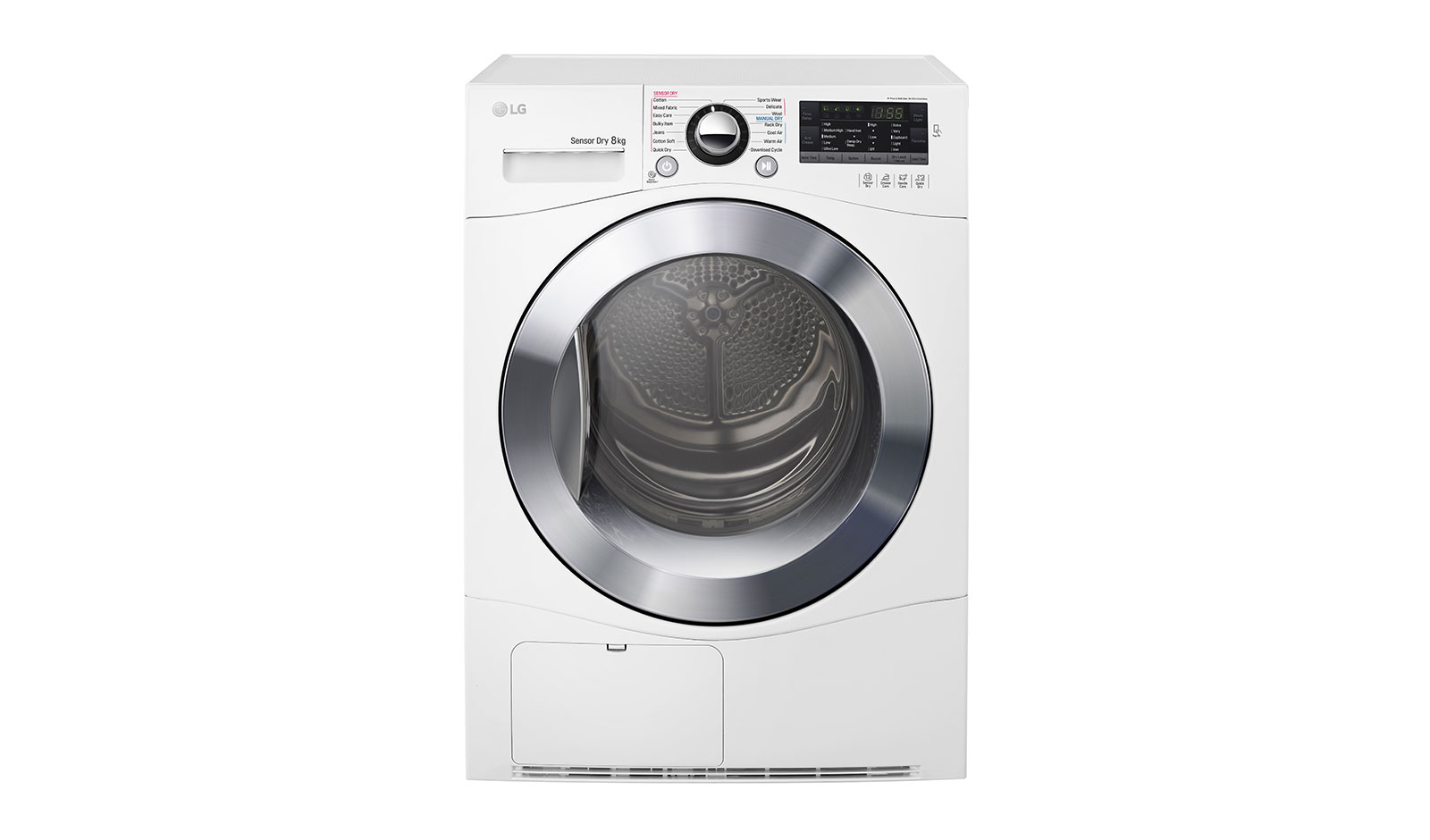 LG 8kg Condensing Dryer in White Finish  with Tag On function, TD-C80NPW