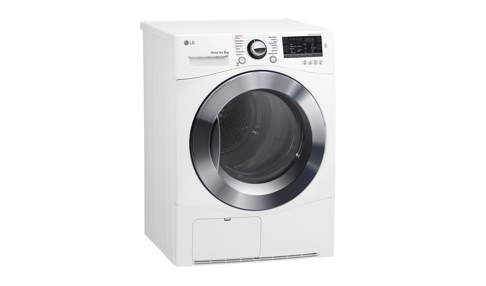 LG 8kg Condensing Dryer in White Finish  with Tag On function, TD-C80NPW