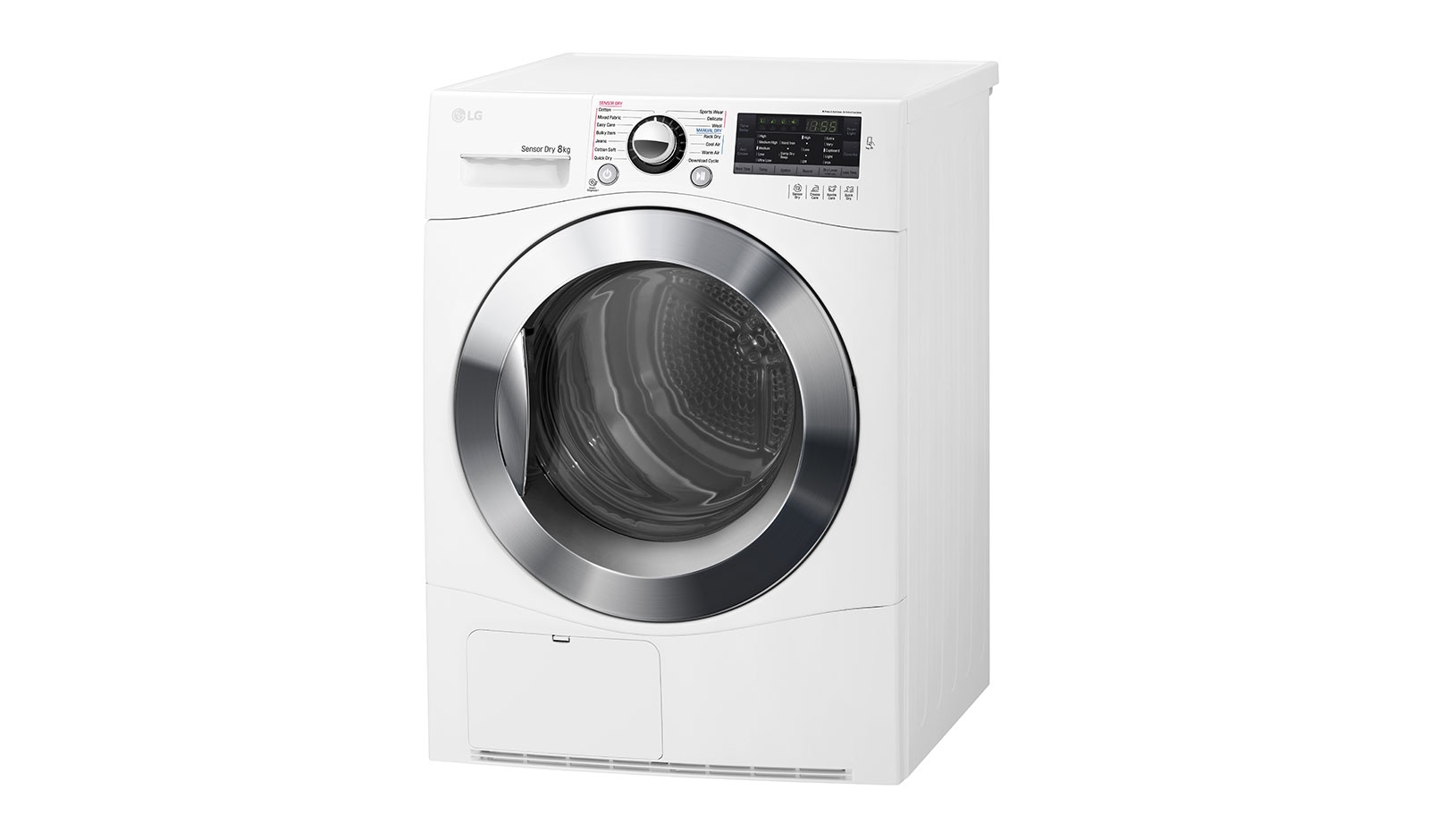 LG 8kg Condensing Dryer in White Finish  with Tag On function, TD-C80NPW