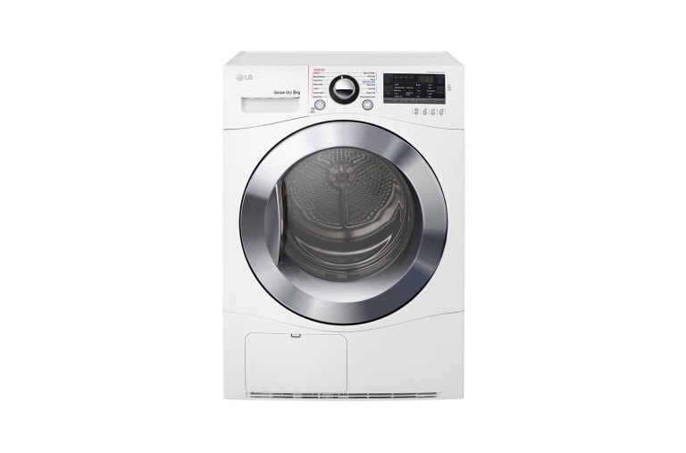 LG 8kg Condensing Dryer in White Finish  with Tag On function, TD-C80NPW