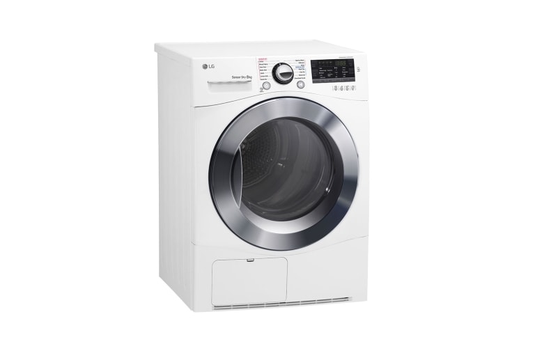 LG 8kg Condensing Dryer in White Finish  with Tag On function, TD-C80NPW