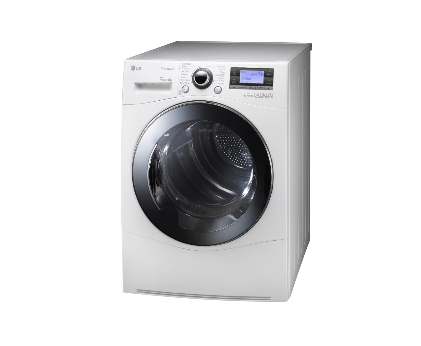 LG 9kg Heat Pump Hybrid Dryer in White Finish, TD-C902H