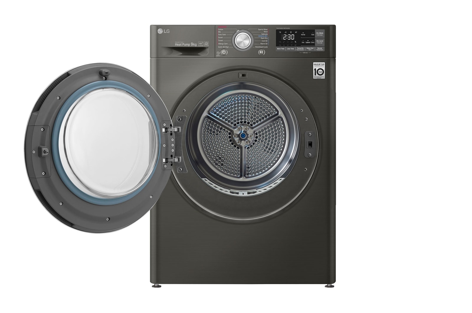 LG 9kg Heat Pump Dryer with Inverter Control, TD-H903CMB