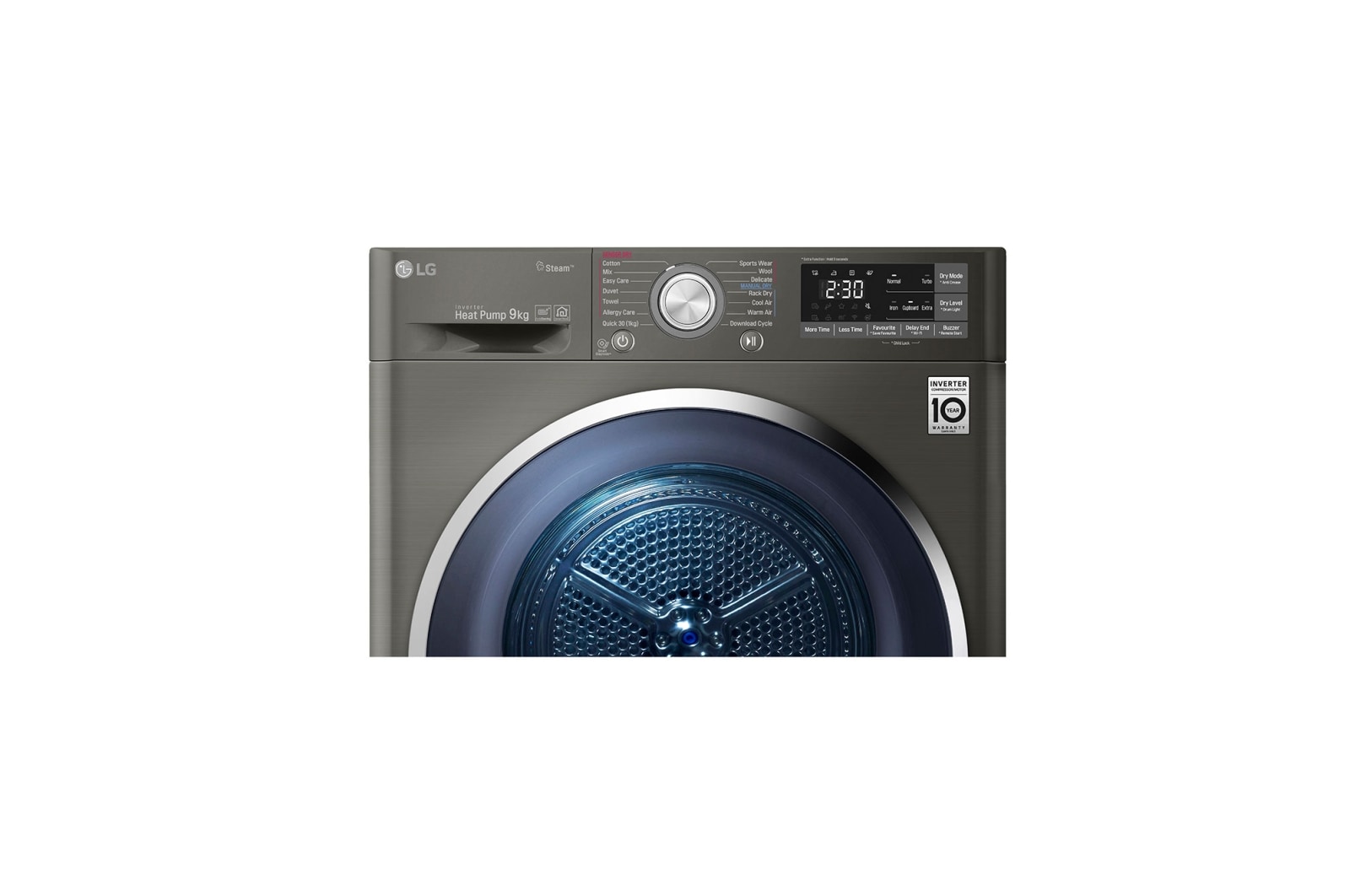 LG 9kg Heat Pump Dryer with Inverter Control, TD-H903CMB