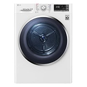 Front view of 9kg Heat Pump Dryer with Inverter Control TD-H903CMW