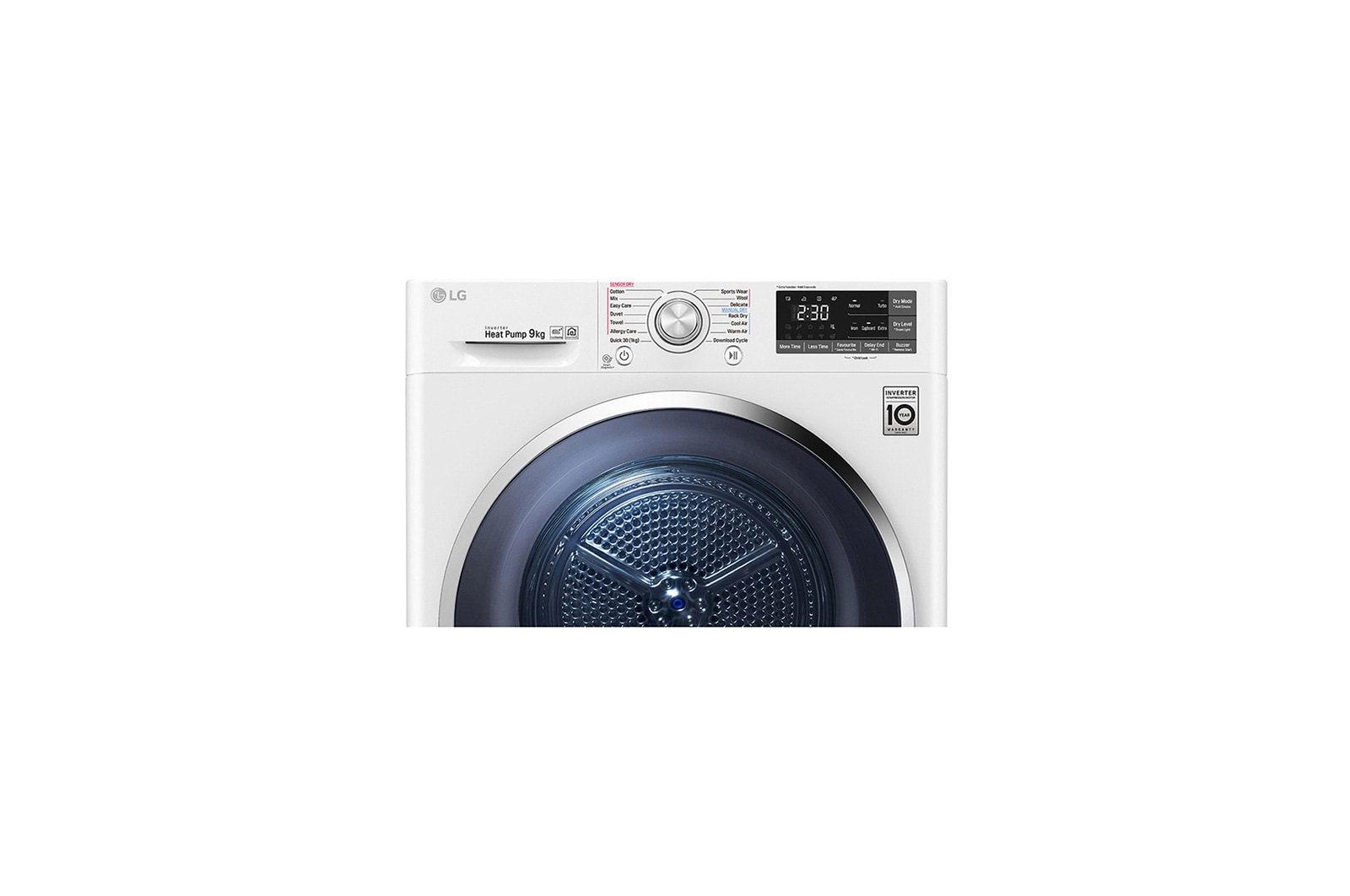 LG 9kg Heat Pump Dryer with Inverter Control, TD-H903CMW