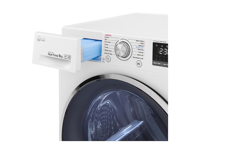 LG 9kg Heat Pump Dryer with Inverter Control, TD-H903CMW