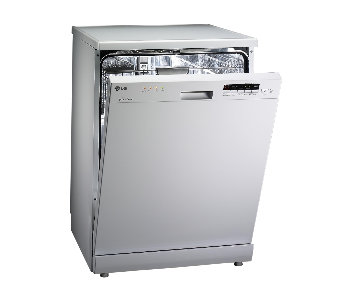 LG 14 Place White Dishwasher with Inverter Direct Drive, LD-1481W4