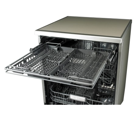 LG 14 Place Anti-fingerprint Stainless Dishwasher with True Steam™, LD-1484T4