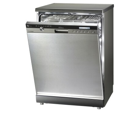 LG 14 Place Setting Anti-fingerprint Stainless Dishwasher with TrueSteam™, LD-1485T4