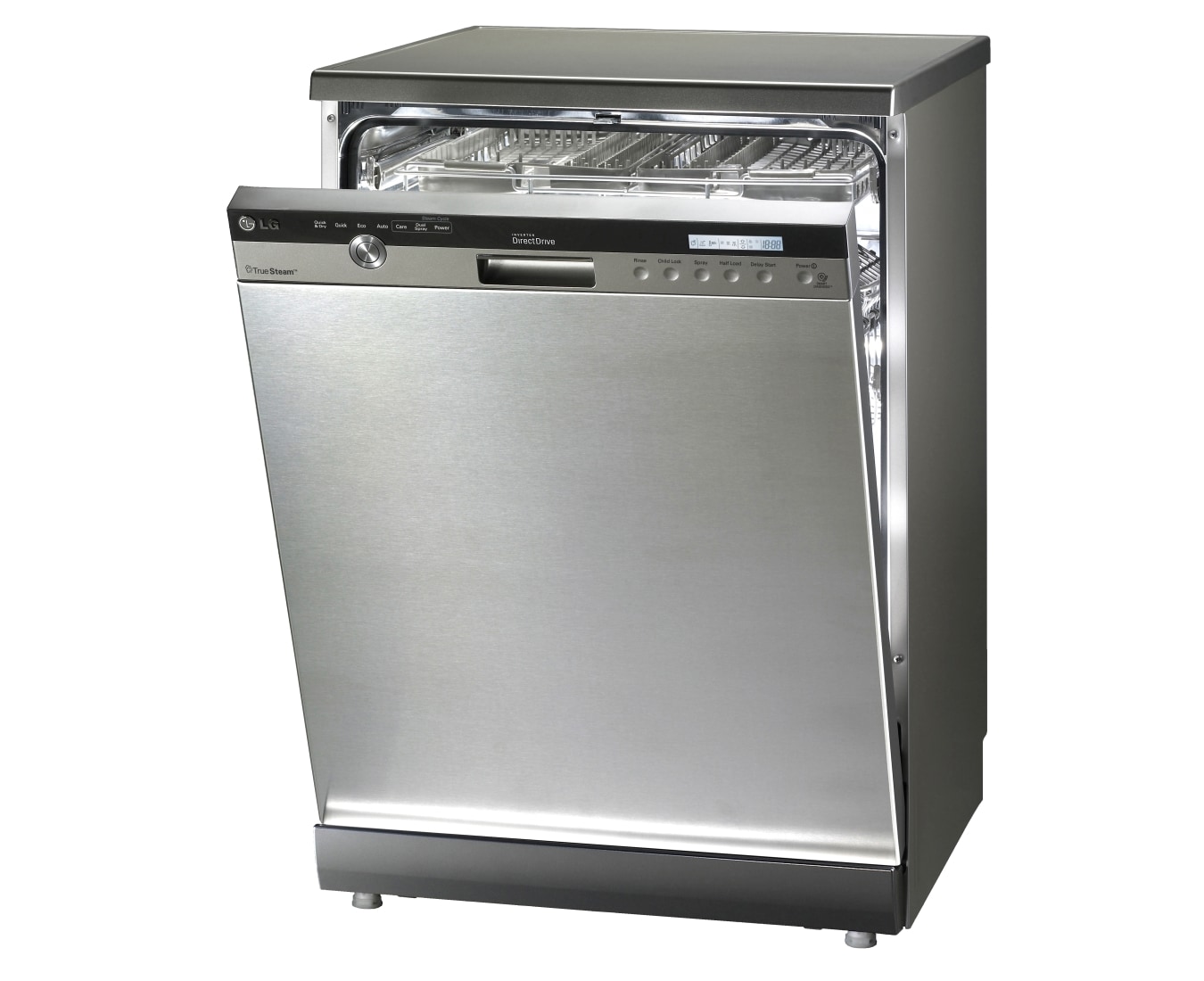 LG 14 Place Setting Anti-fingerprint Stainless Dishwasher with TrueSteam™, LD-1485T4