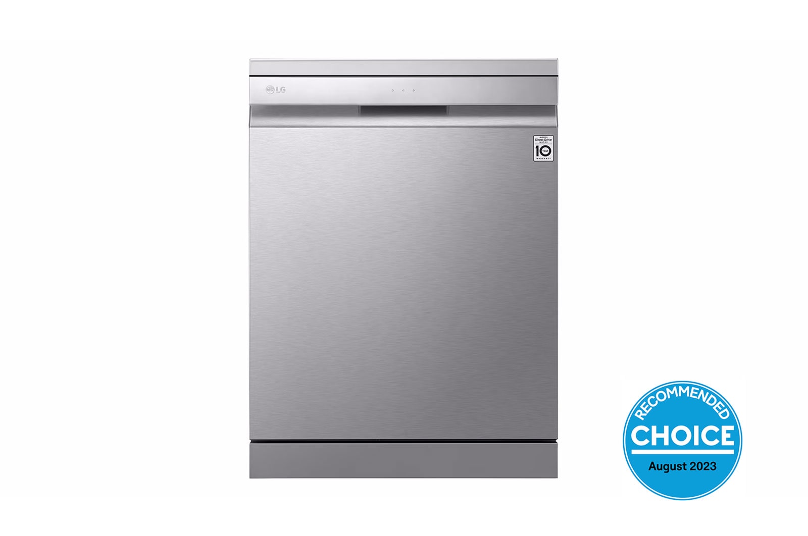 LG 15 Place QuadWash® Dishwasher with Auto Open Dry in Noble Steel Finish - Free Standing, XD3A15NS