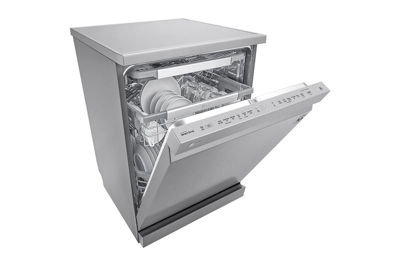 LG 15 Place QuadWash<sup>®</sup> Dishwasher - Freestanding, XD3A15NS