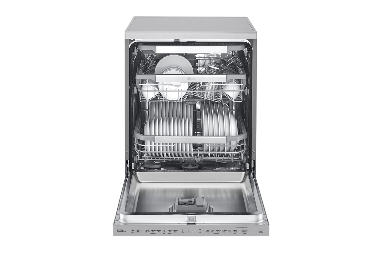LG 15 Place QuadWash<sup>®</sup> Dishwasher - Freestanding, XD3A15NS