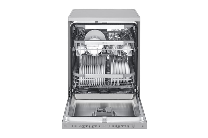 LG 15 Place QuadWash<sup>®</sup> Dishwasher - Freestanding, XD3A15NS