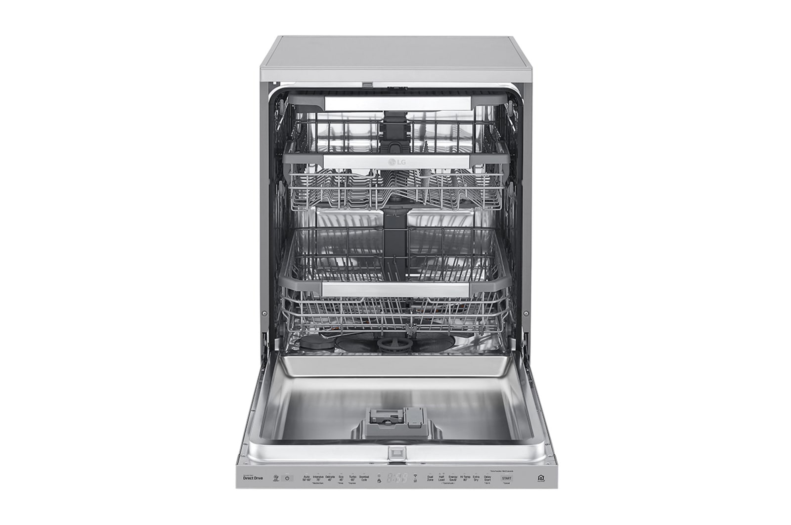 LG 15 Place QuadWash<sup>®</sup> Dishwasher - Freestanding, XD3A15NS