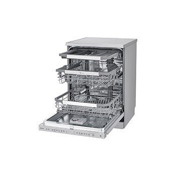 LG 15 Place QuadWash<sup>®</sup> Dishwasher - Freestanding, XD3A15NS