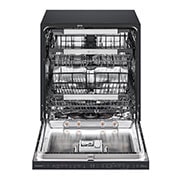 LG 15 Place QuadWash® Dishwasher with Auto Open Dry in Matte Black Finish with TrueSteam™ - Built-Under, XD3A25UMB