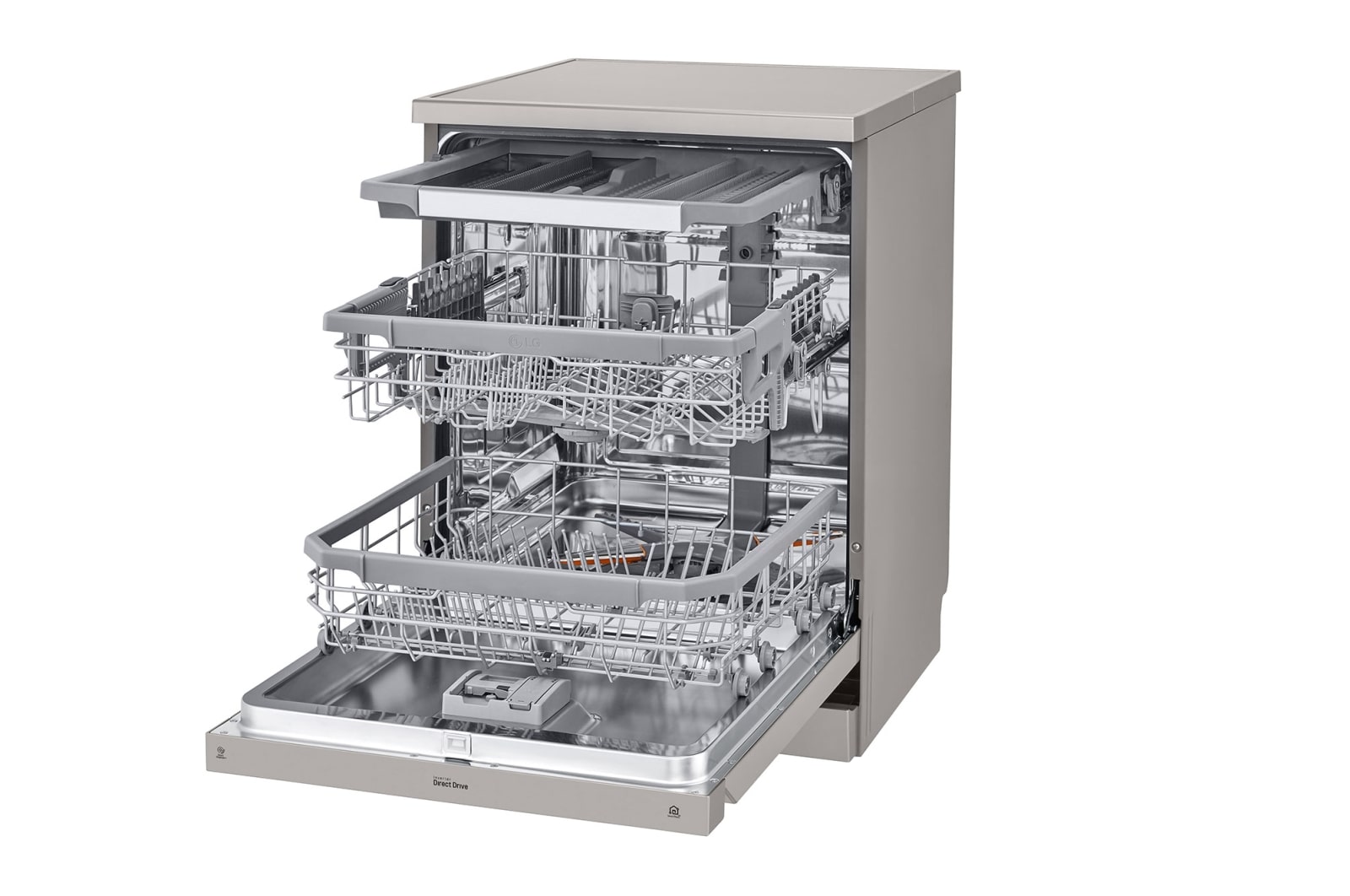 LG 15 Place QuadWash® Dishwasher - Freestanding, XD4B15PS