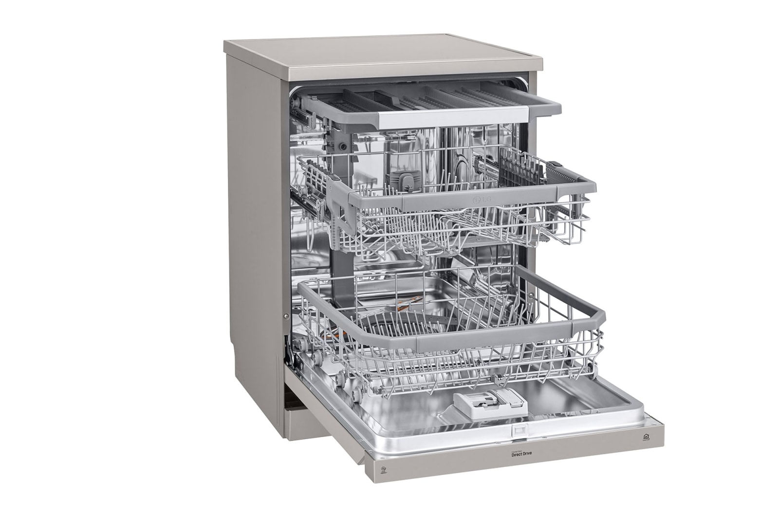 LG 15 Place QuadWash® Dishwasher - Freestanding, XD4B15PS