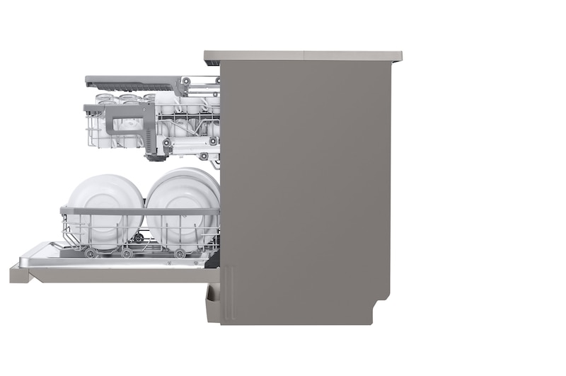 LG 15 Place QuadWash® Dishwasher - Freestanding, XD4B15PS