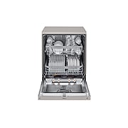 LG 14 Place QuadWash® Dishwasher in Platinum Steel Finish with TrueSteam™ - Free Standing, XD4B24PS