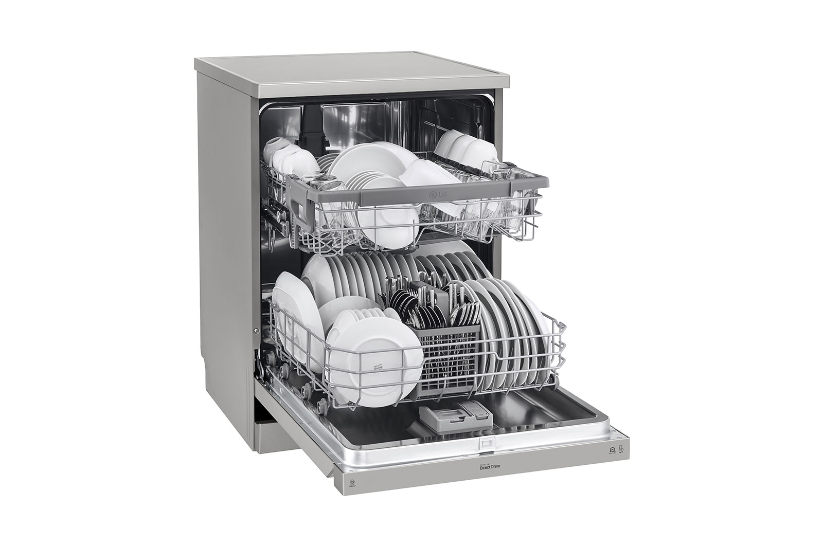 LG 14 Place QuadWash® Dishwasher, Free Standing - XD5B14PS, XD5B14PS