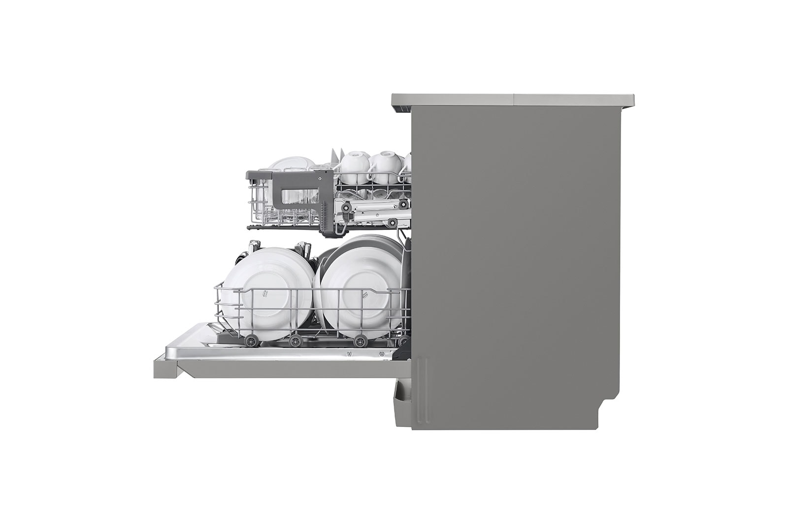 LG 14 Place QuadWash® Dishwasher, Free Standing - XD5B14PS, XD5B14PS