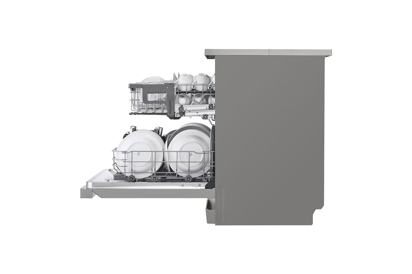 LG 14 Place QuadWash® Dishwasher, Free Standing - XD5B14PS, XD5B14PS