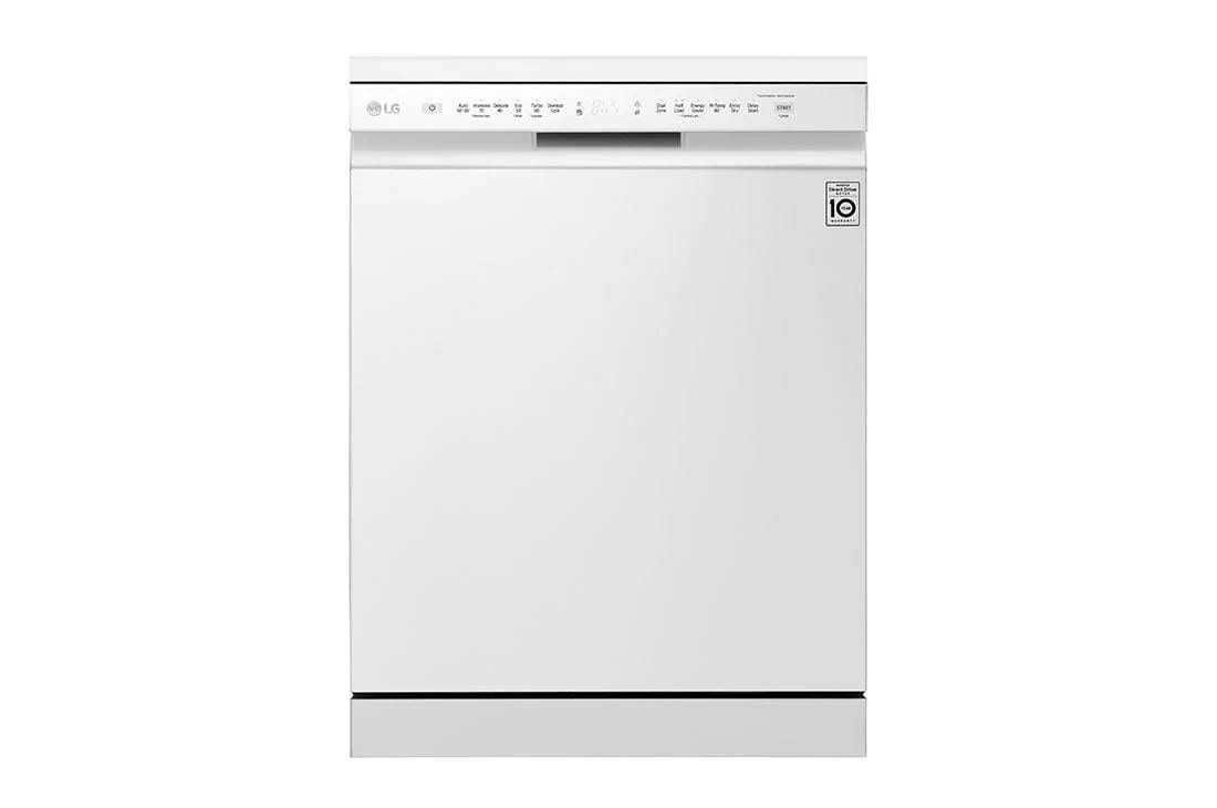 LG 14 Place QuadWash<sup>®</sup> Dishwasher in White Finish - Free Standing, XD5B14WH