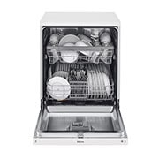 LG 14 Place QuadWash<sup>®</sup> Dishwasher in White Finish - Free Standing, XD5B14WH