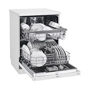 LG 14 Place QuadWash<sup>®</sup> Dishwasher in White Finish - Free Standing, XD5B14WH