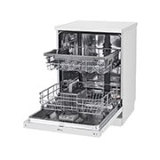 LG 14 Place QuadWash<sup>®</sup> Dishwasher in White Finish - Free Standing, XD5B14WH