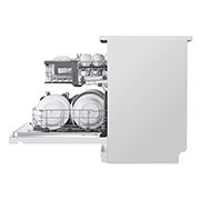 LG 14 Place QuadWash<sup>®</sup> Dishwasher in White Finish - Free Standing, XD5B14WH