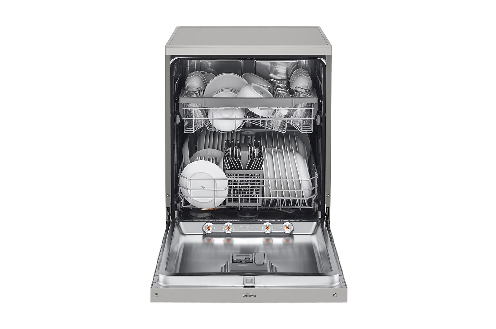 LG 14 Place QuadWash<sup>®</sup> Dishwasher in Stainless Finish - Free Standing, XD5B24PS