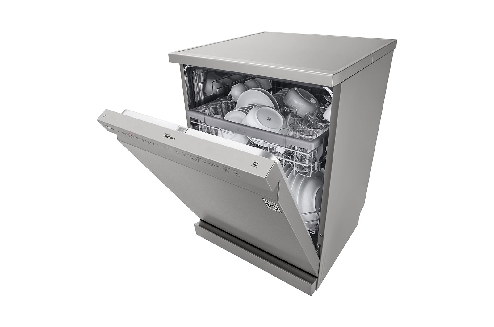 LG 14 Place QuadWash<sup>®</sup> Dishwasher in Stainless Finish - Free Standing, XD5B24PS