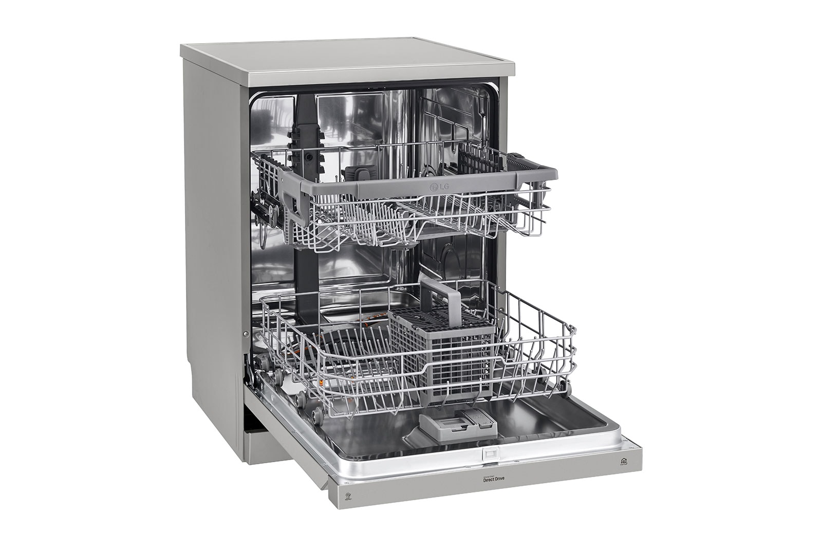 LG 14 Place QuadWash<sup>®</sup> Dishwasher in Stainless Finish - Free Standing, XD5B24PS