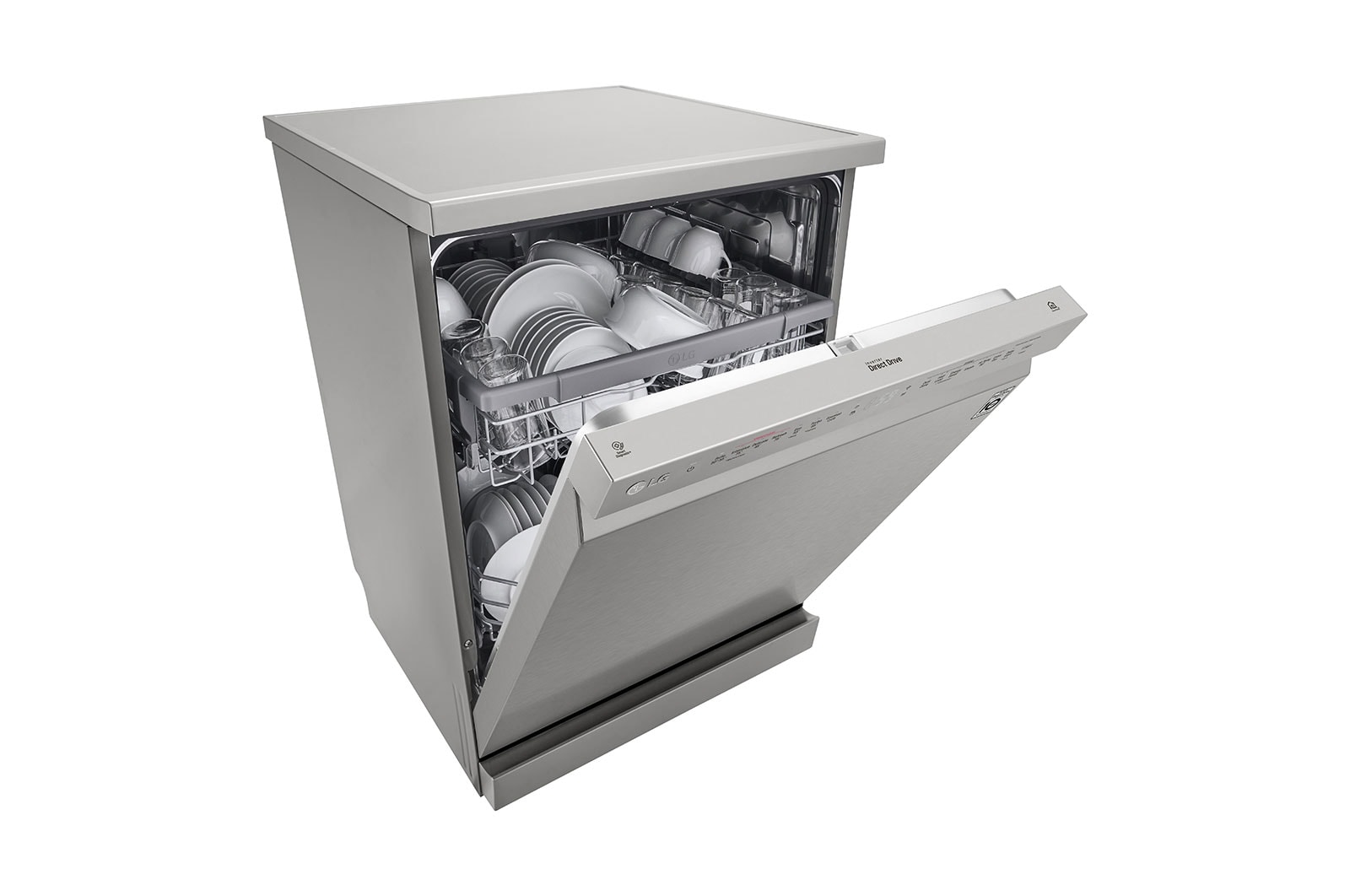 LG 14 Place QuadWash<sup>®</sup> Dishwasher in Stainless Finish - Free Standing, XD5B24PS