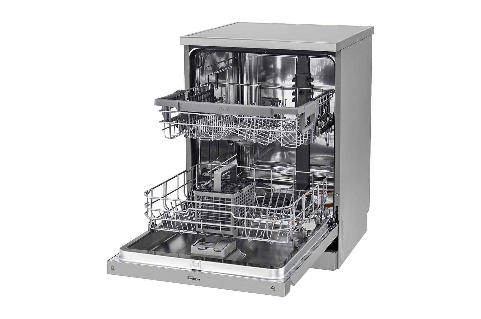 LG 14 Place QuadWash<sup>®</sup> Dishwasher in Stainless Finish - Free Standing, XD5B24PS