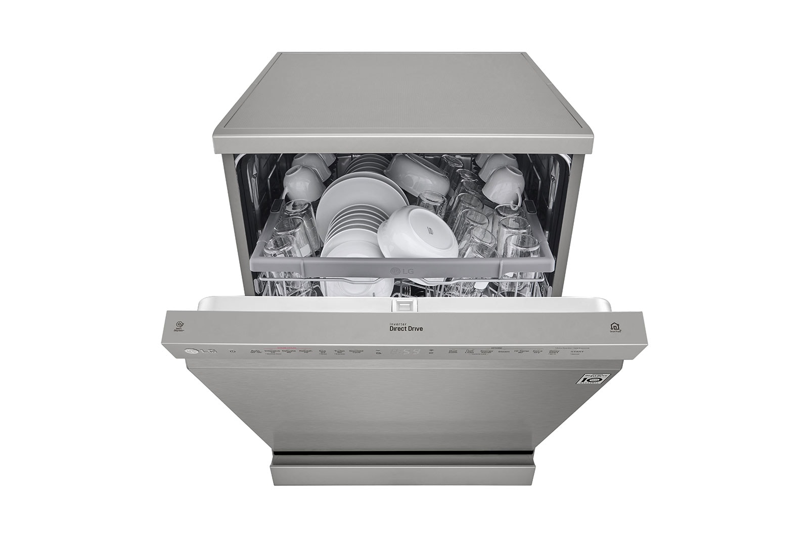 LG 14 Place QuadWash<sup>®</sup> Dishwasher in Stainless Finish - Free Standing, XD5B24PS