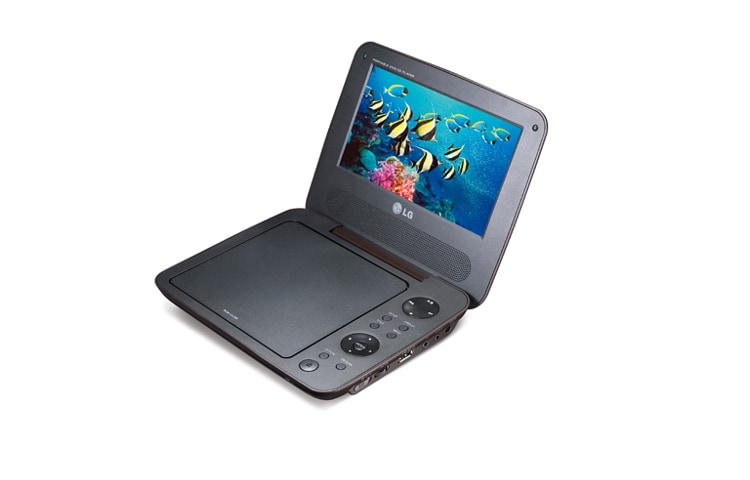 LG Portable DVD Player with 7" Wide Screen, DP650