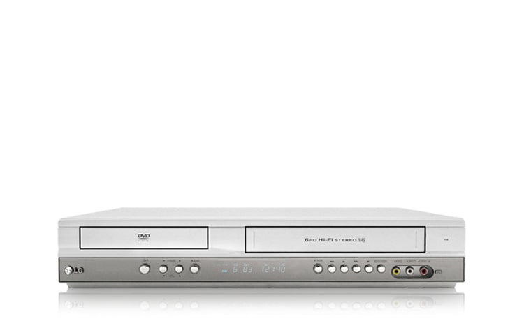 LG DVD Player with 6 Head Hi-Fi VCR, V271