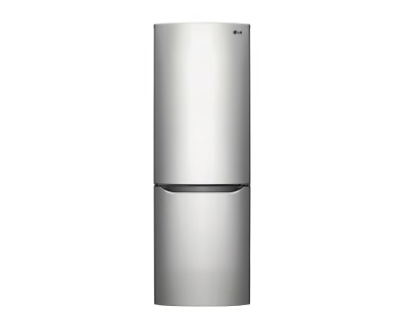 LG 306L Bottom Mount Refrigerator with Anti Fingerprint Stainless Finish , GB-306NP