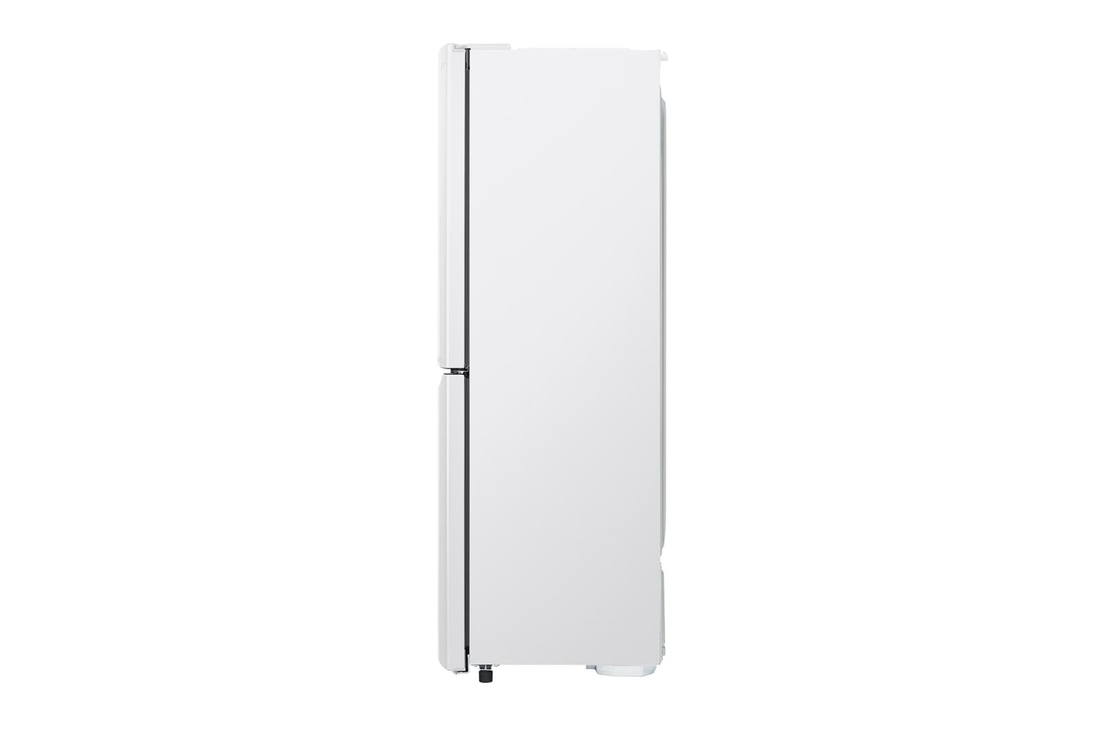 LG 310L Anti-fingerprint White Bottom Mount Fridge, GB-310RWL