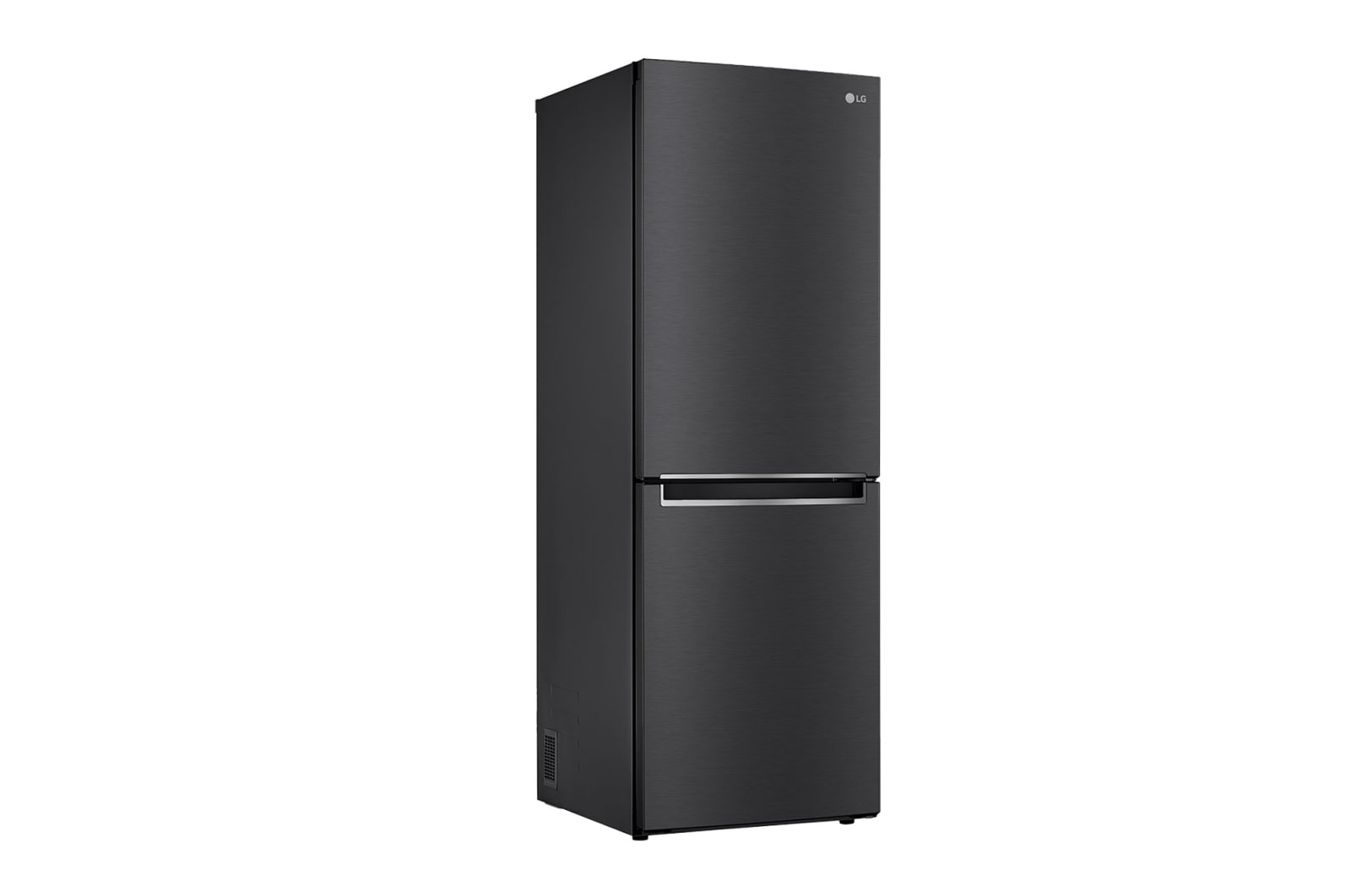 LG 306L Bottom Mount Fridge - Matte Black Finish, GB-335MBL