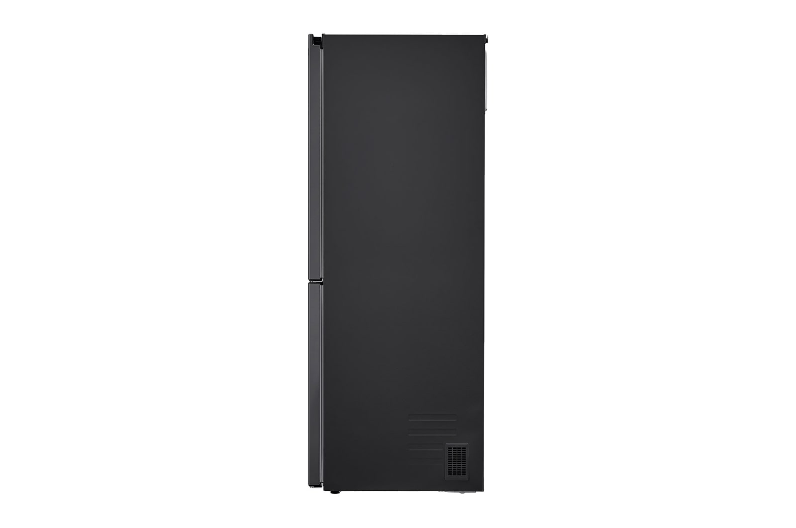 LG 306L Bottom Mount Fridge - Matte Black Finish, GB-335MBL